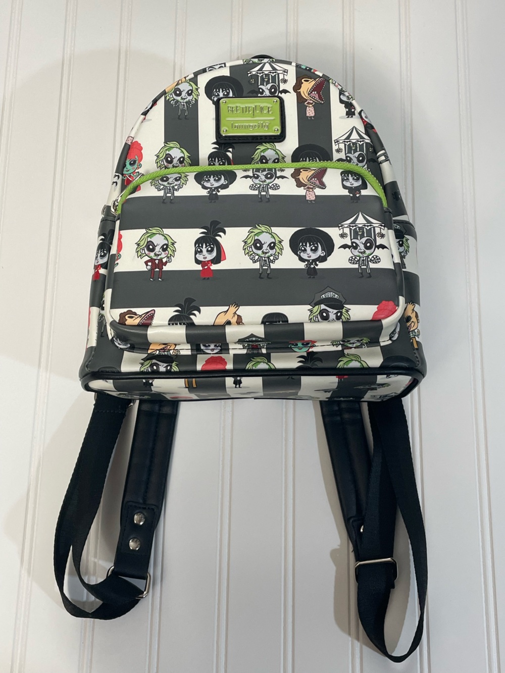 Loungefly Beetlejuice Chibi Mini Backpack Purse Universal Studios